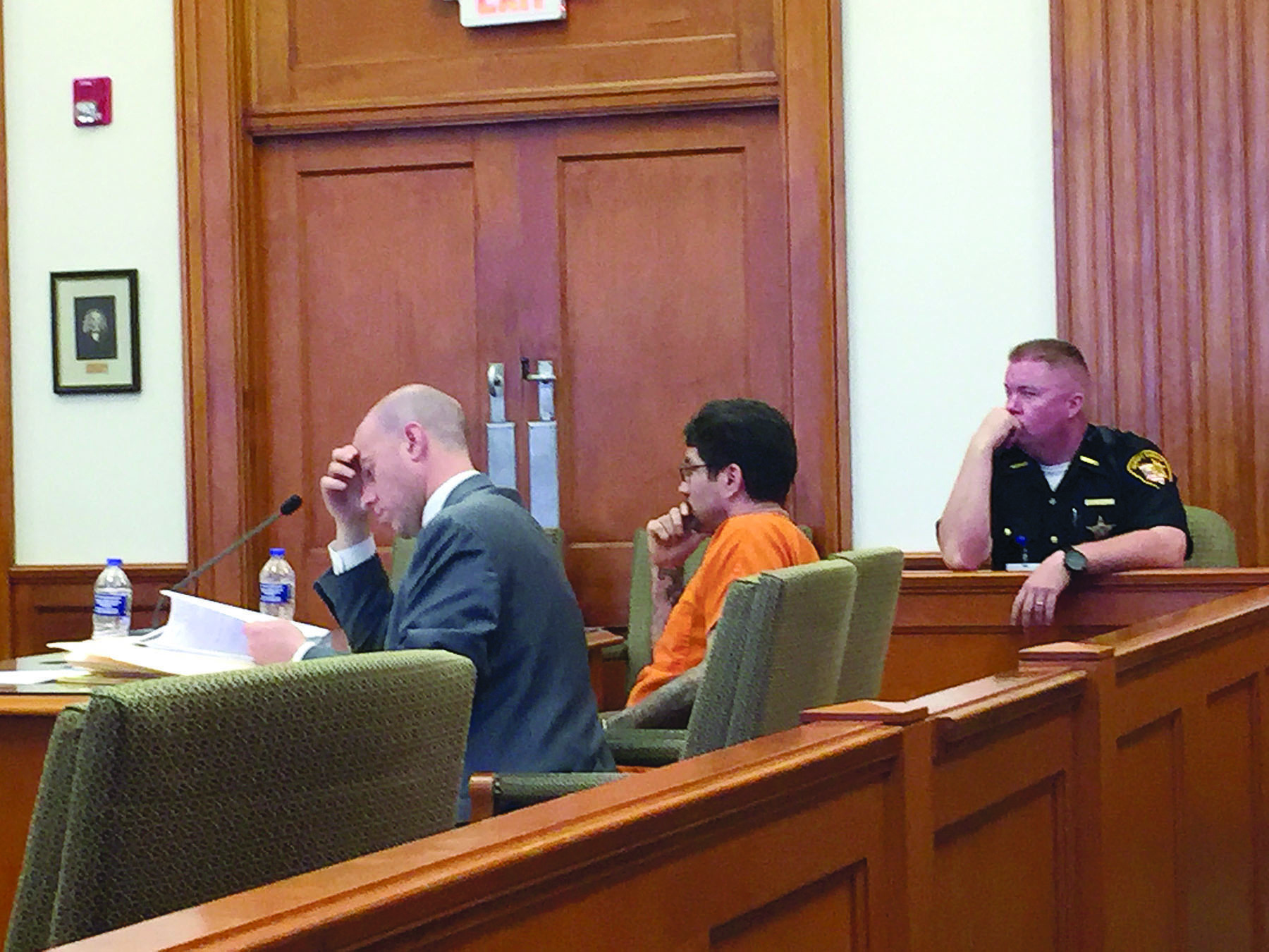 Clowers in court