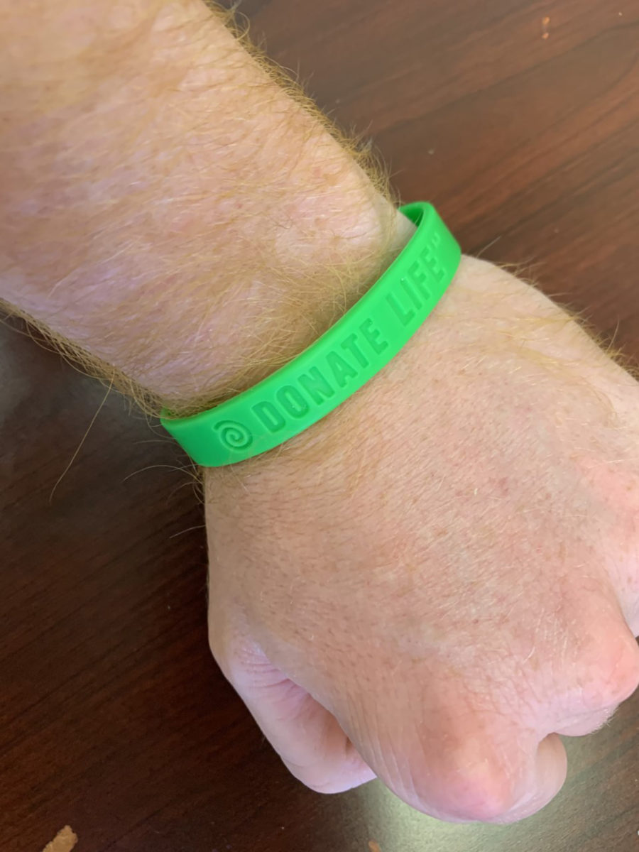 Donate life wristband on sale