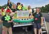 
			
				                                Williamsburg was hopping June 19 - 21, 2025, celebrating “June in olde Williamsburg.” The annual parade was held June 20, 2025. Shown is the Williamsburg Garden Club float.
 
			
		