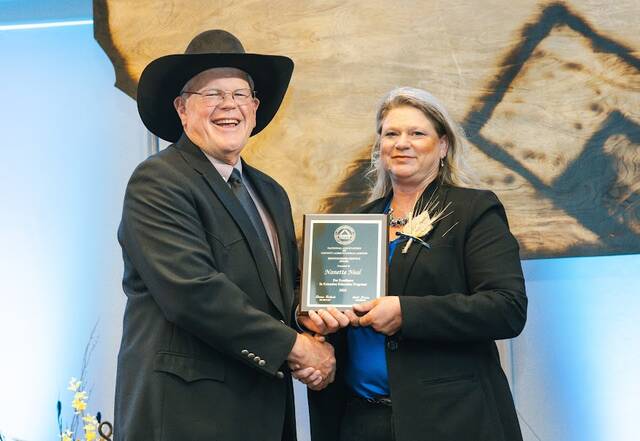County Agents Receiving the Distinguished Service Award From the National Association of County Agricultural Agents 2025