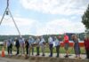 
			
				                                Pictured, Ohio Governor Mike DeWine breaks ground on the Liberty Landing Redevelopment project in New Richmond. Photo courtesy the office of Ohio Governor Mike DeWine.
 
			
		