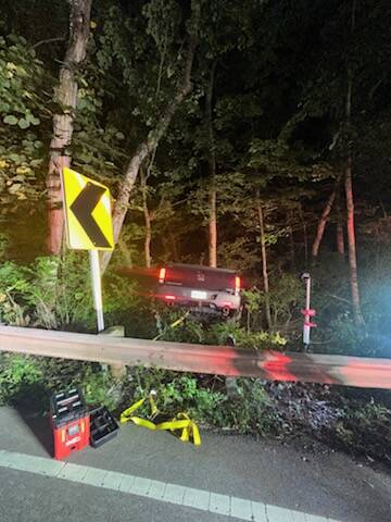 131757409_web1_stolen-vehicle-2
Three males suspected of stealing a truck in Hamilton County crashed the vehicle in Pierce Twp., leaving all with injuries. Photo provided.